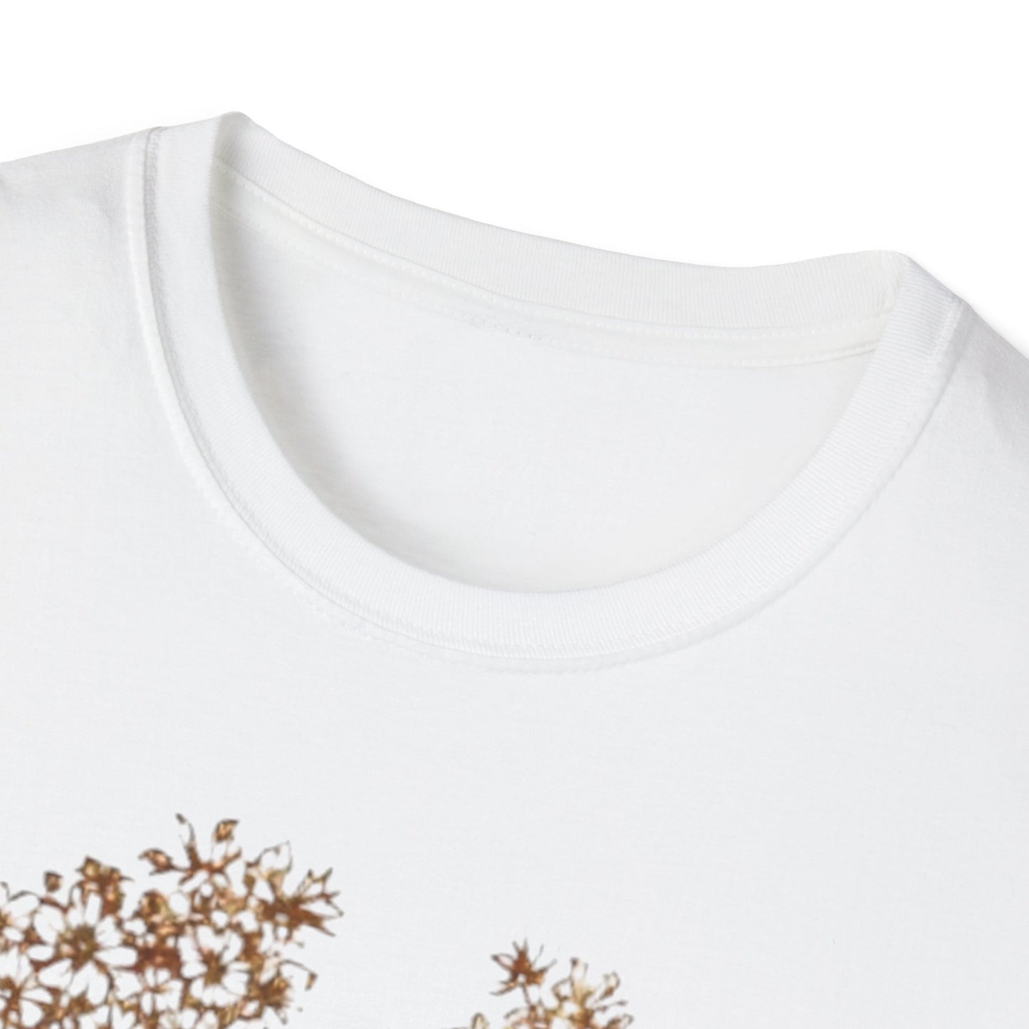 Glory Road Floral Bicycle T-Shirt | Unisex Softstyle Tee for Nature Lovers