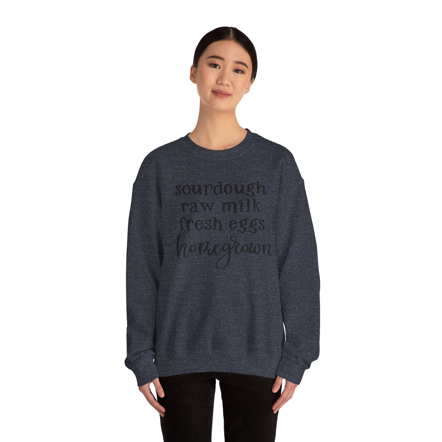 Homegrown Sourdough Crewneck Sweatshirt - Unisex Heavy Blend™