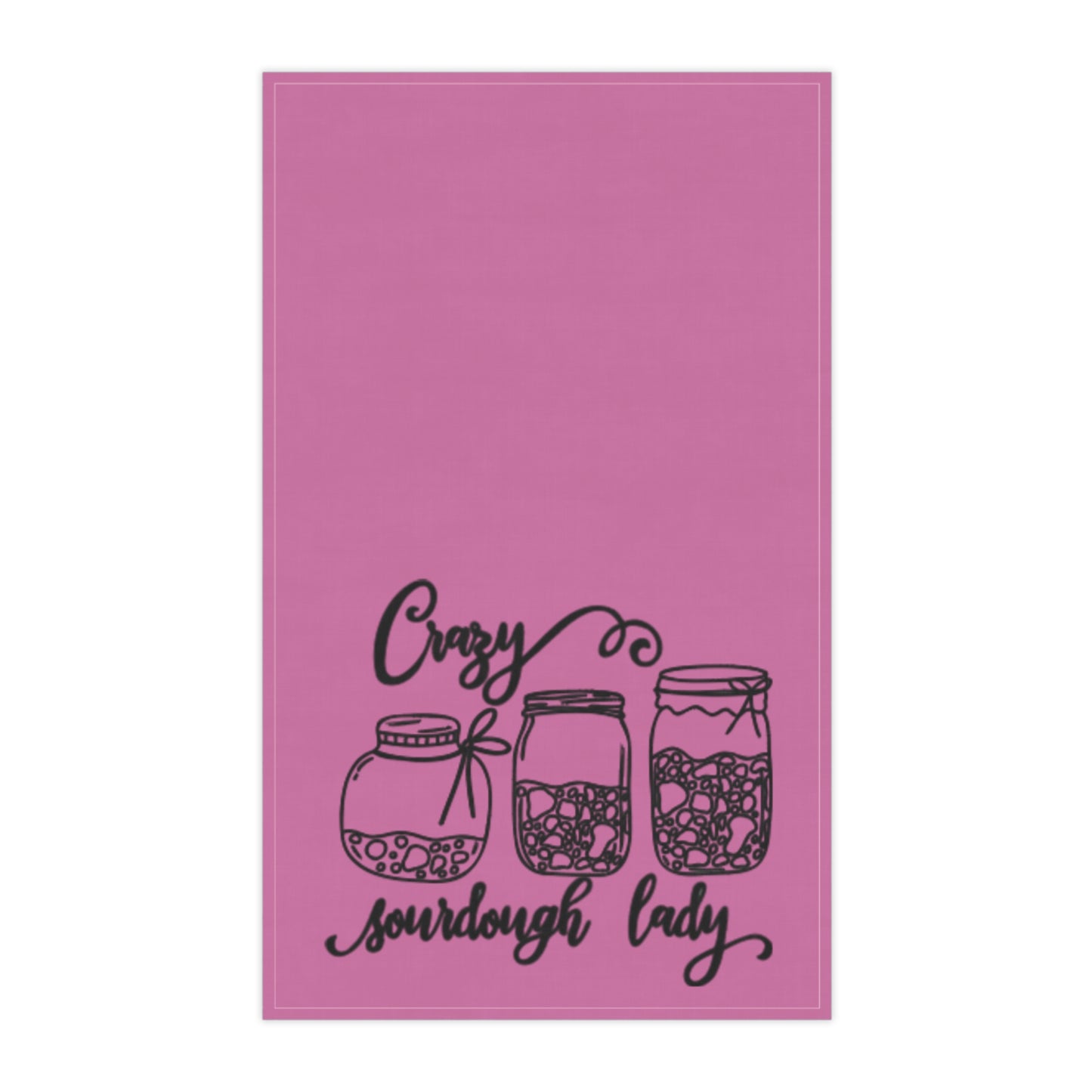 Funny Sourdough Lady Tea Towels - Perfect Gift for Bakers & Kitchen Decor