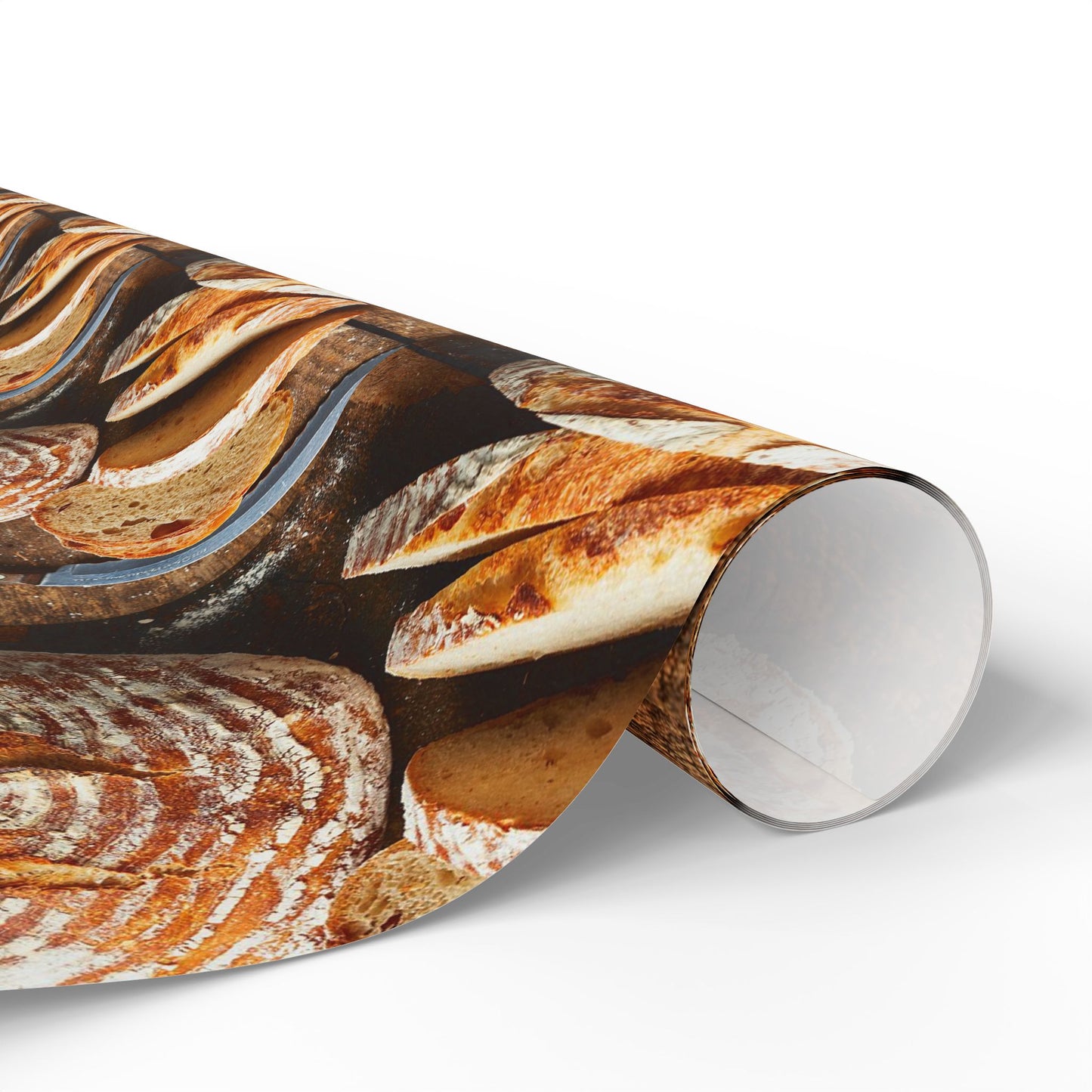 Artisan Bread Themed Wrapping Paper - Perfect for Baking Lovers & Gift Giving