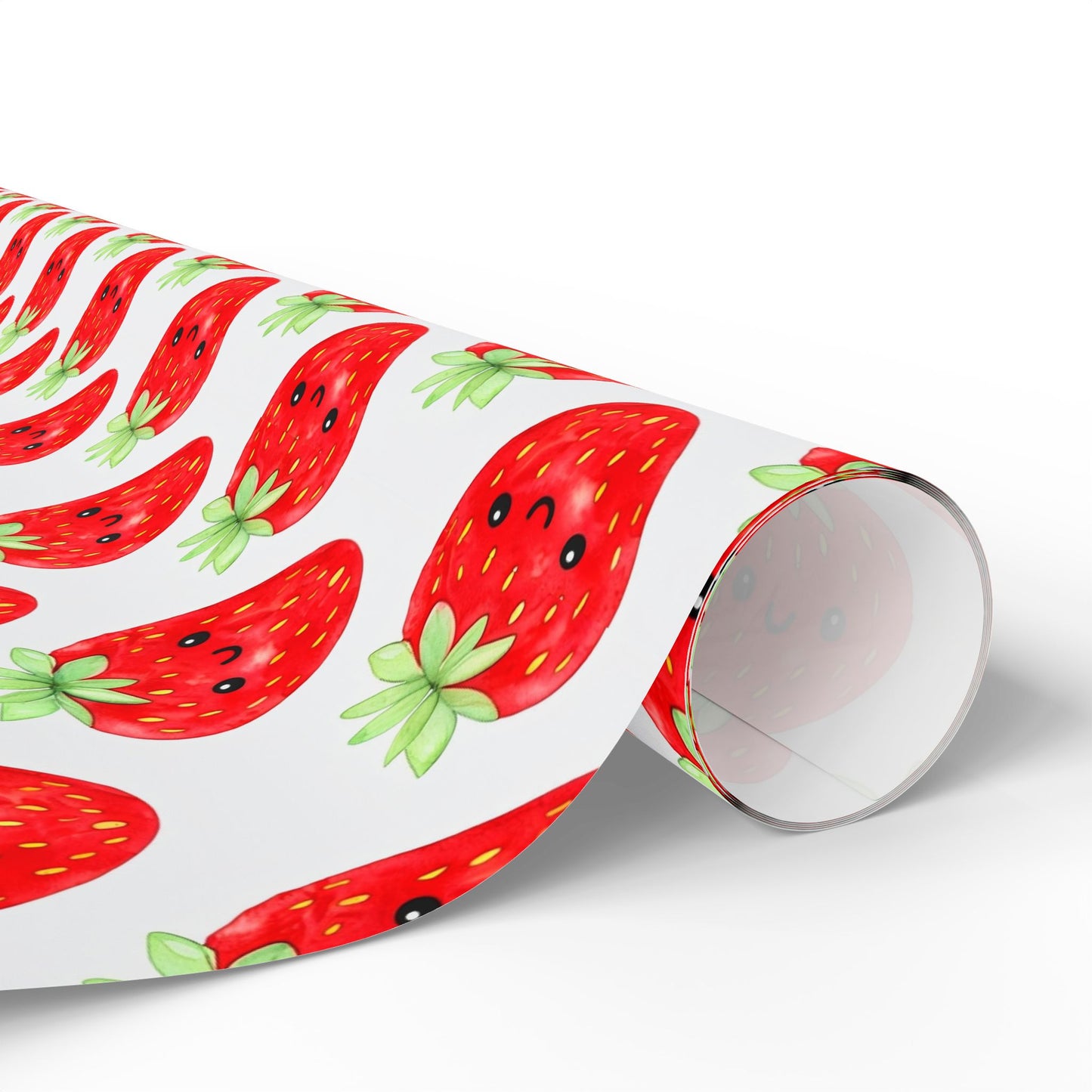 Strawberry Pattern Wrapping Paper - Fun Gift Wrap for Holidays & Celebrations