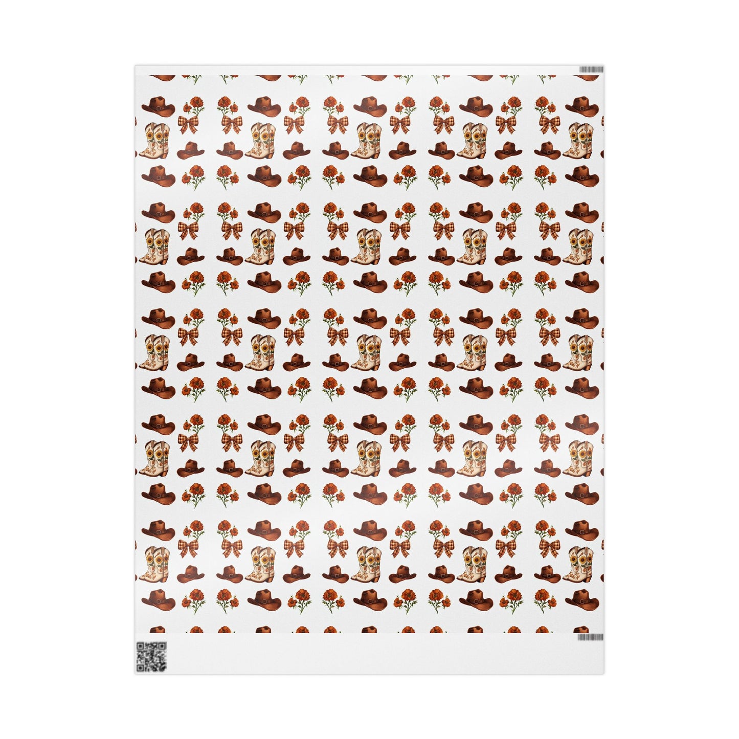 Western Theme Wrapping Paper