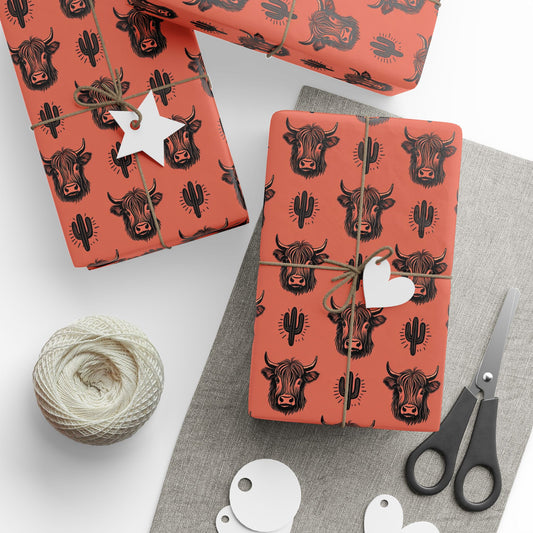 Unique Artistic Wrapping Paper for Holidays and Celebrations