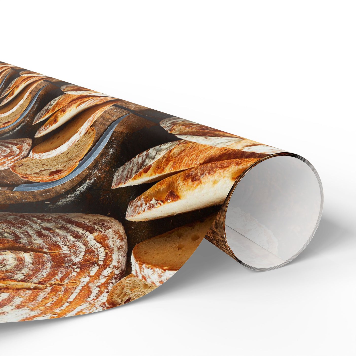 Artisan Bread Themed Wrapping Paper - Perfect for Baking Lovers & Gift Giving