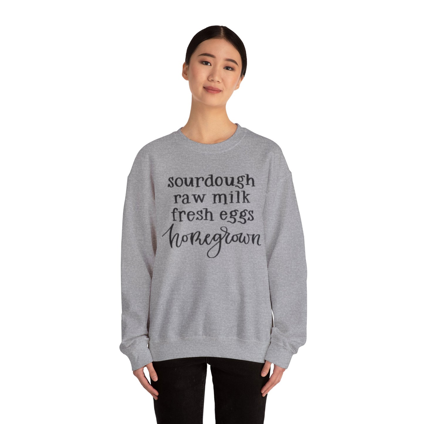 Homegrown Sourdough Crewneck Sweatshirt - Unisex Heavy Blend™