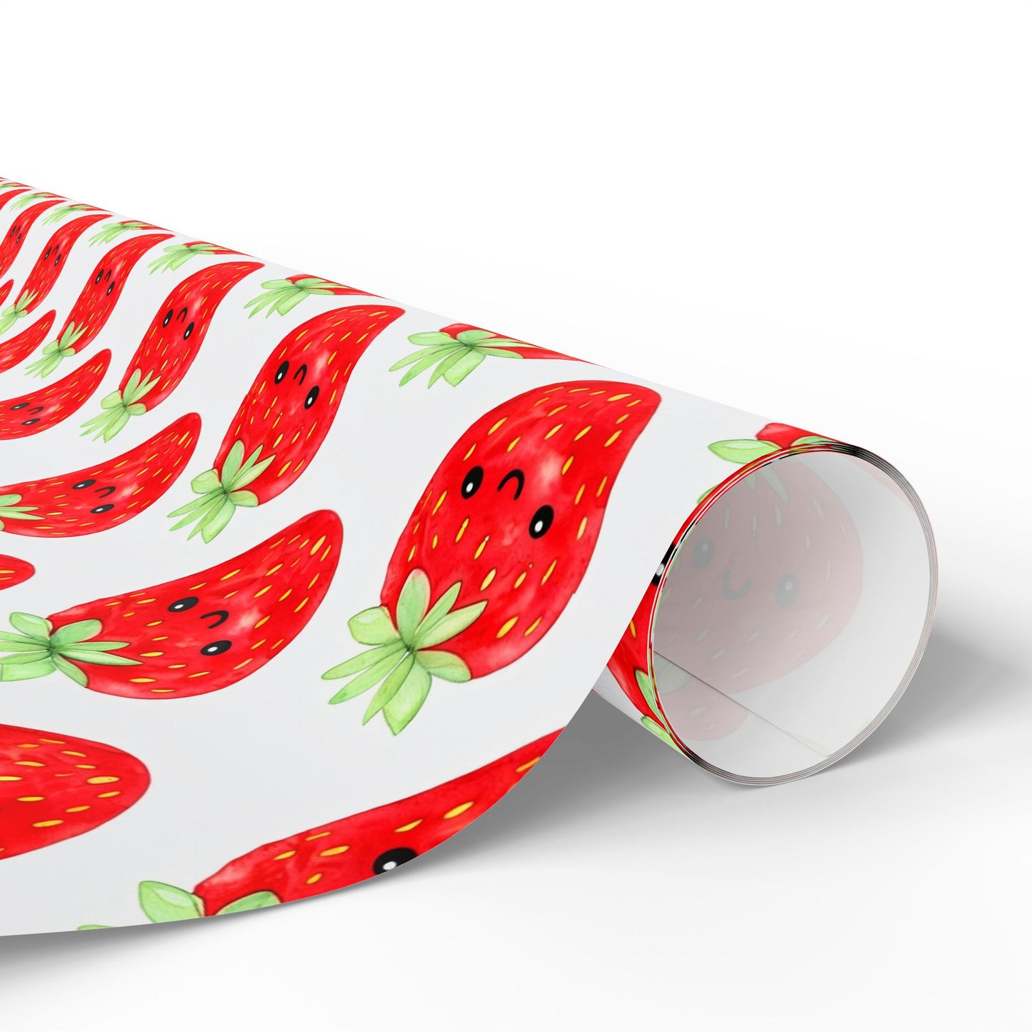 Strawberry Pattern Wrapping Paper - Fun Gift Wrap for Holidays & Celebrations