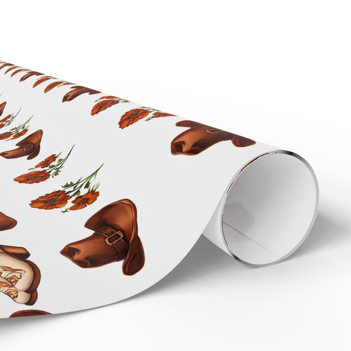 Western Theme Wrapping Paper