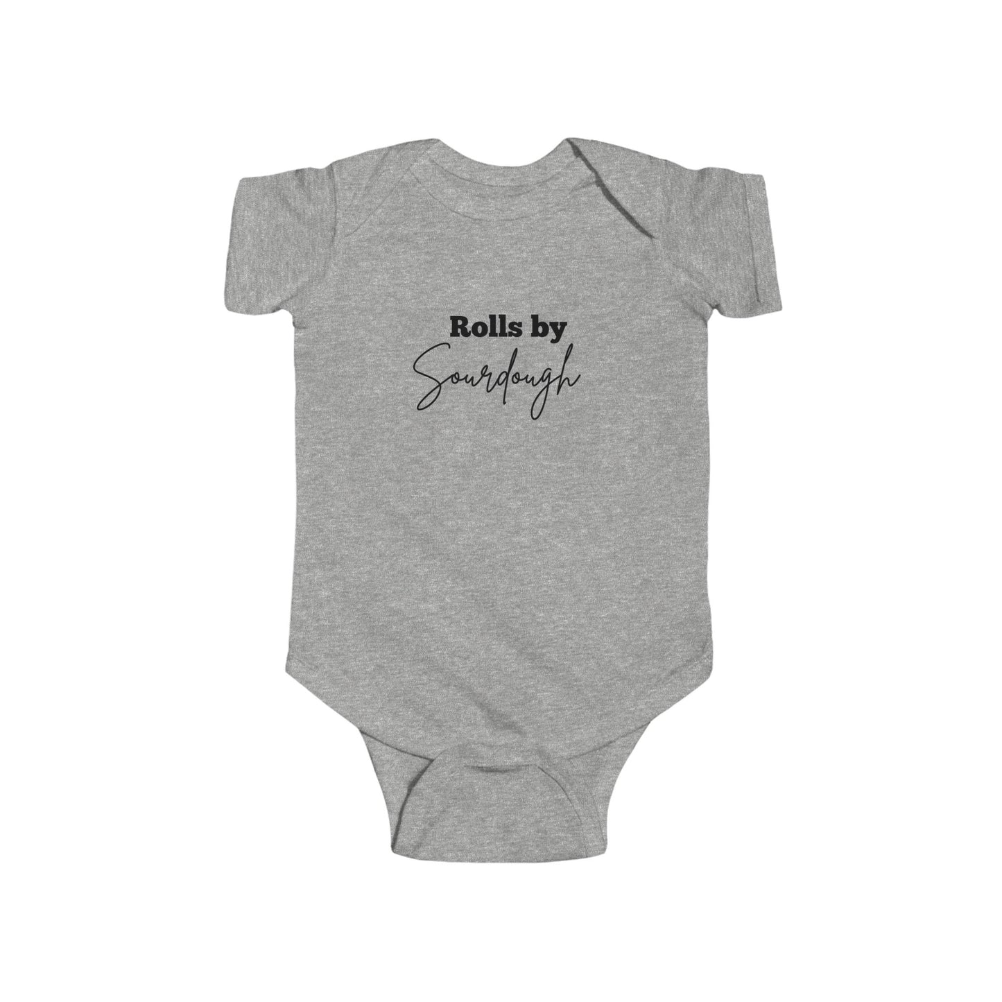 Custom 'Rolls by Sourdough' Infant Bodysuit - Adorable Baby Outfit for Newborns