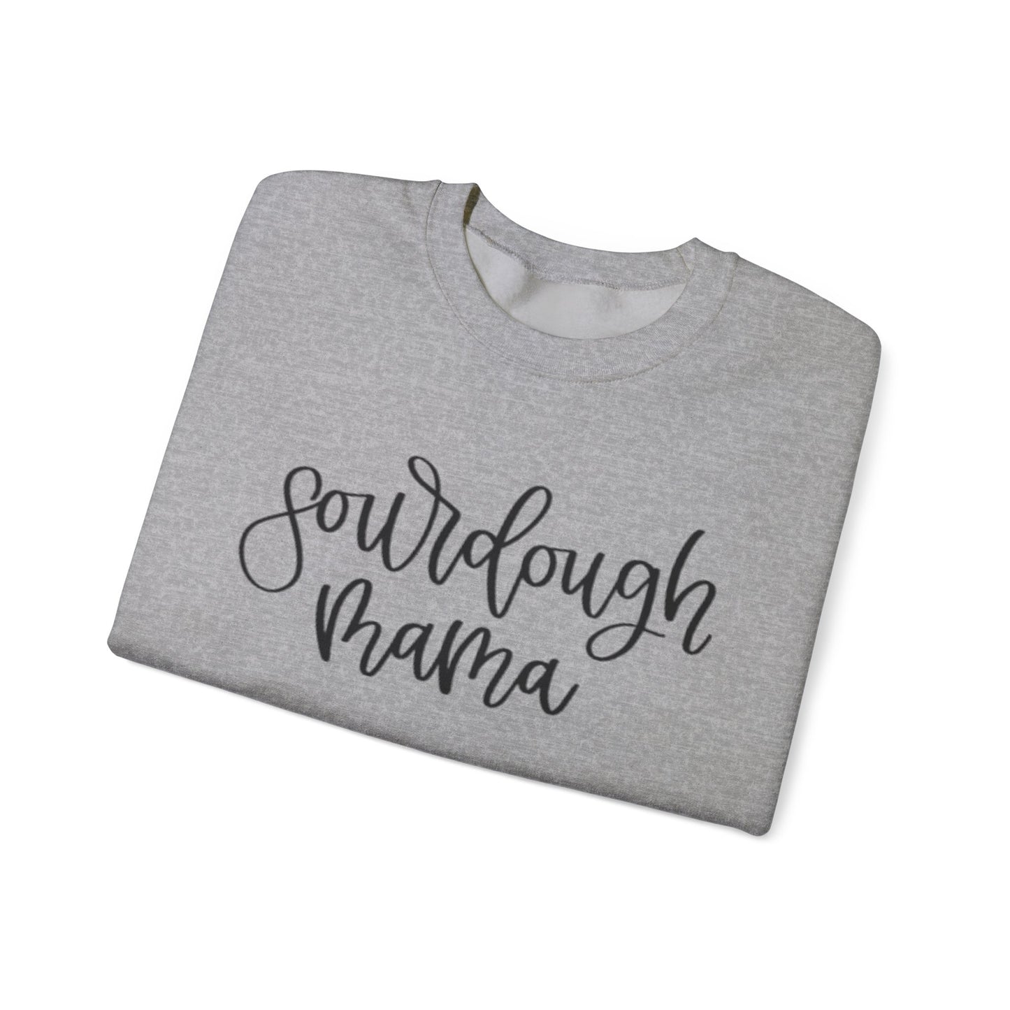 Sourdough Mama Unisex Heavy Blend™ Crewneck Sweatshirt - Cozy Baking Gift for Moms